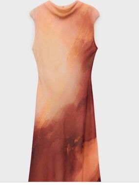 Mango gradient dress